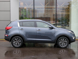2014 Kia Sportage III Рестайлинг, синий, 1749000 рублей, вид 4