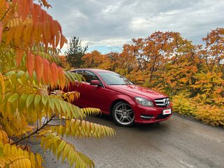 2013 Mercedes-Benz C-Класс 180 III (W204) Рестайлинг, красный, 1570000 рублей, вид 2