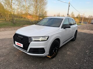 2019 Audi Q7 II (4M), белый, 3875000 рублей, вид 2