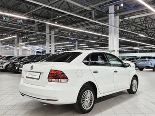 2019 Volkswagen Polo V Рестайлинг, белый, 1109000 рублей, вид 3