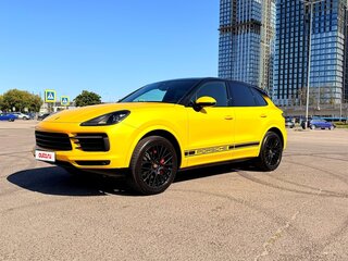 2019 Porsche Cayenne III, жёлтый, 4990000 рублей, вид 4