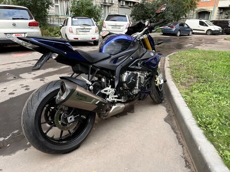 2020 BMW S 1000 R, синий, 1150000 рублей, вид 4