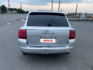2004 Porsche Cayenne S I (955), серебристый, 480000 рублей, вид 4