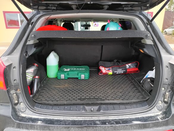 2010 Mitsubishi ASX I, чёрный, 750000 рублей - вид 6