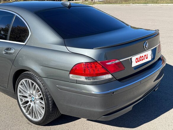 2005 BMW 7 серии Long 740Li IV (E65/E66) Рестайлинг, серый, 1500000 рублей - вид 6