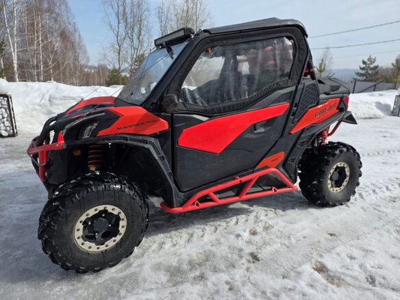 2018 BRP Can-Am Maverick Trail, красный, 1590000 рублей - вид 3
