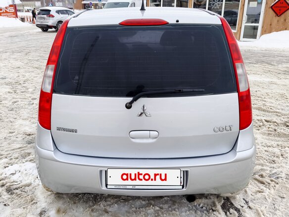 2008 Mitsubishi Colt VI (Z20/Z30), серебристый, 460000 рублей - вид 6