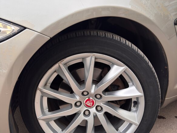 2014 Jaguar XF I Рестайлинг, жёлтый - вид 8