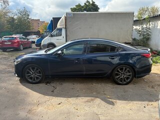 2016 Mazda 6 III (GJ) Рестайлинг, синий, 1300000 рублей, вид 5