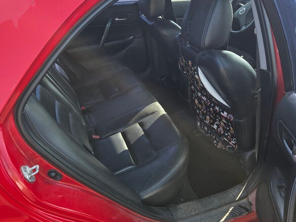 2005 Mazda 6 I (GG) Рестайлинг, красный, 300000 рублей - вид 6