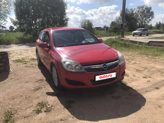 2007 Opel Astra H Рестайлинг, красный, 400000 рублей, вид 2