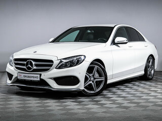 2016 Mercedes-Benz C-Класс 180 IV (W205), белый, 2400000 рублей, вид 1