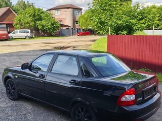 2017 Lada (ВАЗ) Priora I Рестайлинг, чёрный, 365000 рублей, вид 4