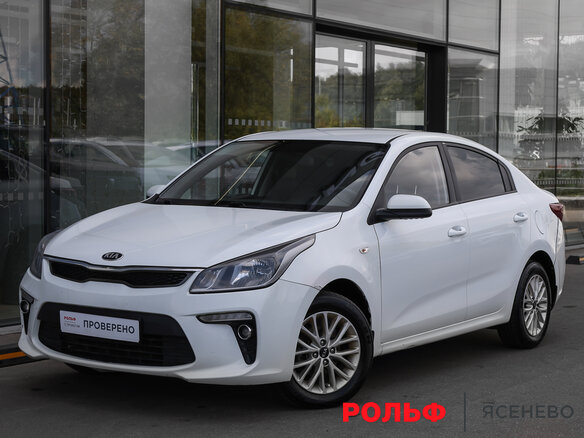 2018 Kia Rio IV, белый, 949000 рублей