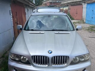 2003 BMW X5 3.0i I (E53) Рестайлинг, серебристый, 720443 рублей, вид 1