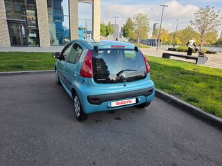 2010 Peugeot 107 I Рестайлинг, голубой, 480000 рублей, вид 5