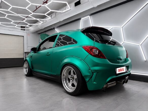2007 Opel Corsa D, зелёный - вид 5