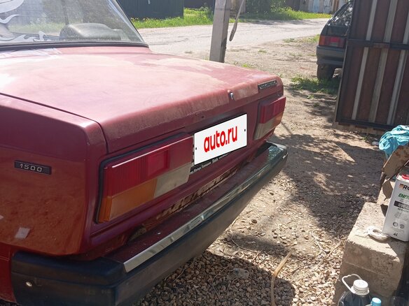 1998 Lada (ВАЗ) 2107, красный, 90000 рублей - вид 5