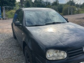2001 Volkswagen Golf IV, чёрный, 200000 рублей, вид 3