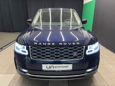 2018 Land Rover Range Rover IV Рестайлинг, синий, 6000000 рублей, вид 3