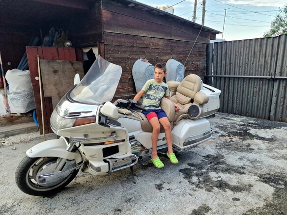 1996 Honda GL 1500 Gold Wing, белый, 500000 рублей - вид 1