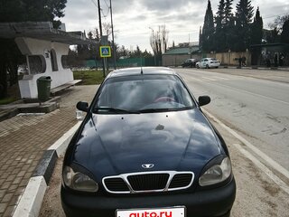 2004 Daewoo Lanos, синий, 300000 рублей, вид 1