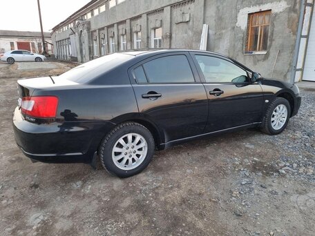 2008 Mitsubishi Galant IX Рестайлинг, чёрный, 650000 рублей, вид 4