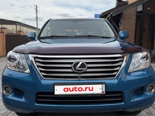2008 Lexus LX 570 III, голубой, 3160000 рублей, вид 1
