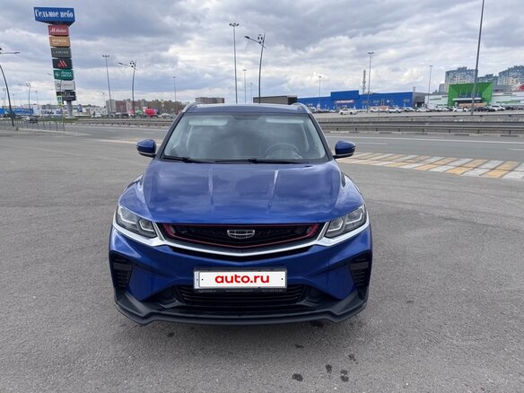 2021 Geely Coolray I, синий, 1650000 рублей - вид 1