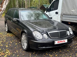 2003 Mercedes-Benz E-Класс 240 III (W211, S211), чёрный, 600000 рублей, вид 2