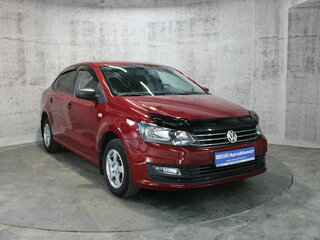 2018 Volkswagen Polo V Рестайлинг, красный, 1047000 рублей, вид 3