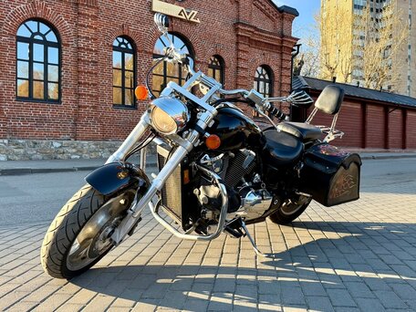 2003 Honda VTX 1800, чёрный, 600000 рублей, вид 1