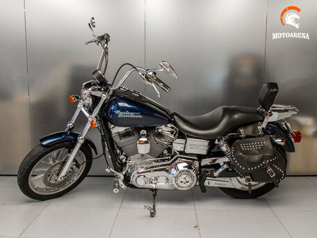 2002 Harley-Davidson Dyna Wide Glide, синий, 747951 рублей, вид 5