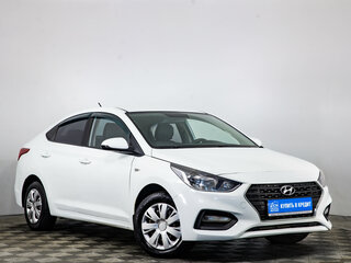 2020 Hyundai Solaris II, белый, 1129000 рублей, вид 1