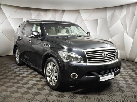 2012 Infiniti QX56 II, чёрный, 1379000 рублей, вид 3