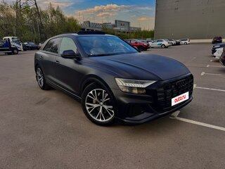 2018 Audi Q8 55 TFSI I (4M), чёрный, 5300000 рублей, вид 1