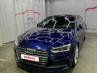 2018 Audi A5 II (F5), синий, 4000000 рублей, вид 5