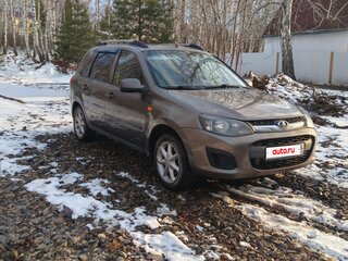 2015 Lada (ВАЗ) Kalina II, коричневый, 500000 рублей, вид 5