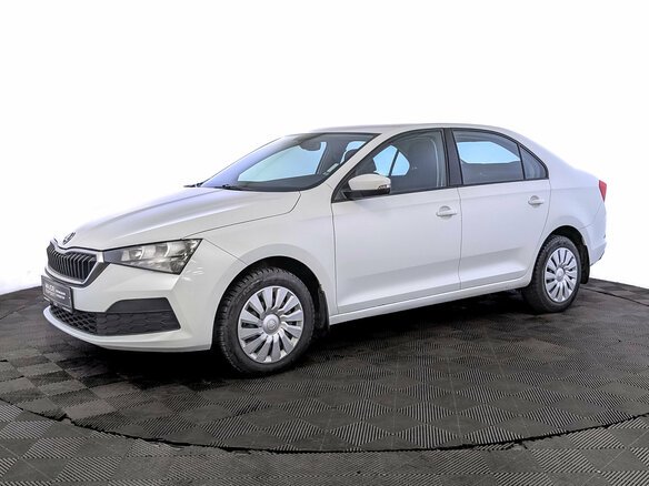 2021 Skoda Rapid II, белый