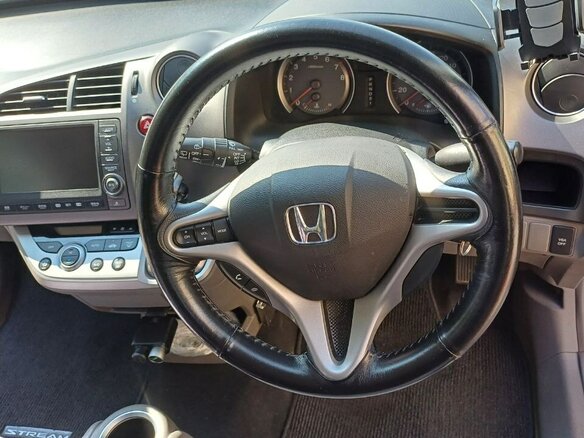 2010 Honda Stream II Рестайлинг, синий, 1200000 рублей - вид 7