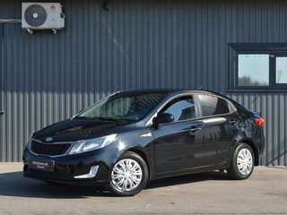 2012 Kia Rio 5-speed III, чёрный, 669888 рублей, вид 1
