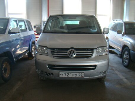 2007 Volkswagen Caravelle, серебристый, 913780 рублей, вид 2