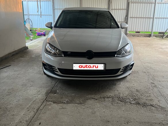 2014 Volkswagen Golf VII, белый - вид 13