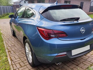 2014 Opel Astra GTC J Рестайлинг, синий, 1100000 рублей, вид 4