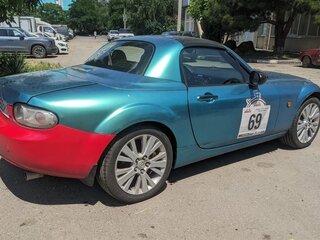 2007 Mazda MX-5 Hard Top III (NC), голубой, 1188000 рублей, вид 2