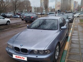 2002 BMW 5 серии 520i IV (E39) Рестайлинг, серебристый, 650000 рублей, вид 1