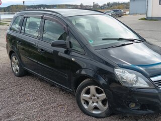 2008 Opel Zafira ecoFLEX B Рестайлинг, чёрный, 400000 рублей, вид 1