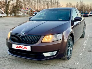 2015 Skoda Octavia III (A7), коричневый, 1200000 рублей, вид 1