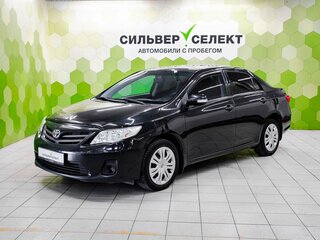 2011 Toyota Corolla X (E140, E150) Рестайлинг, чёрный, 1079000 рублей, вид 1