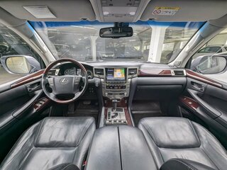 2013 Lexus LX 570 III Рестайлинг, серый, 3145000 рублей, вид 5